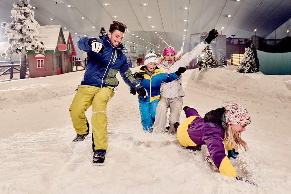 Snow Park Ski Dubai, Mall Of Emirates (Only Tickets) 